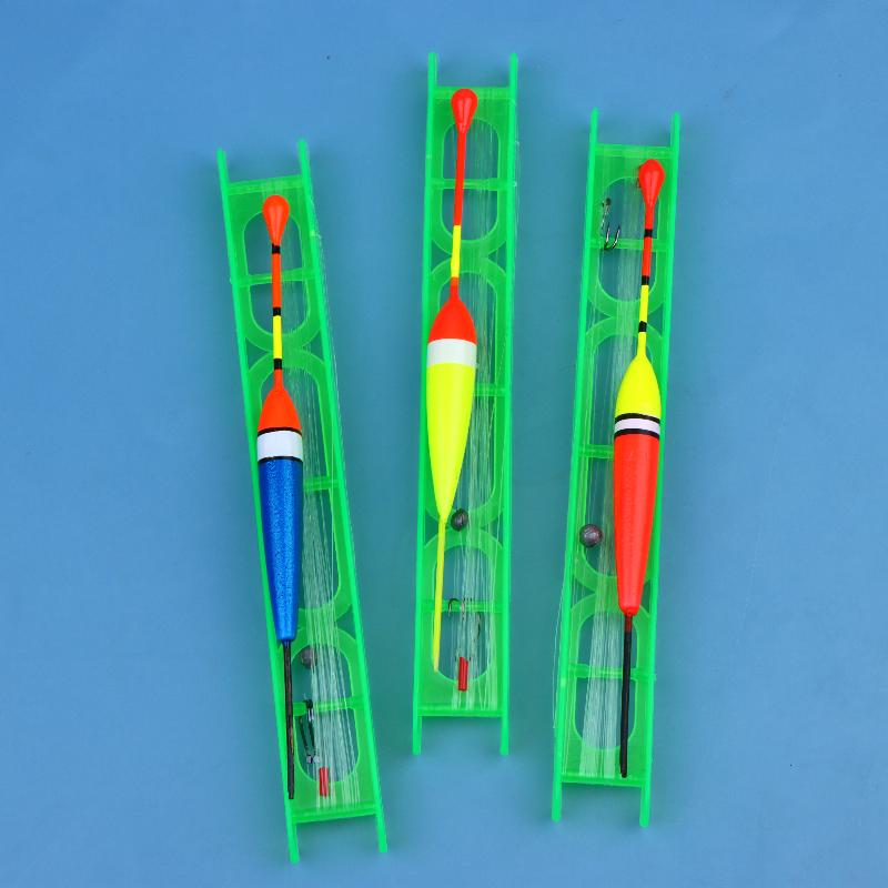 Freshwater Line - ชุดสายลอยน้ำตื้น 10 ชิ้น สายตกปลาแบบลอย ตะขอเบ็ดตกปลา อุปกรณ์เสริมสำหรับคันเบ็ดมือใหม่
