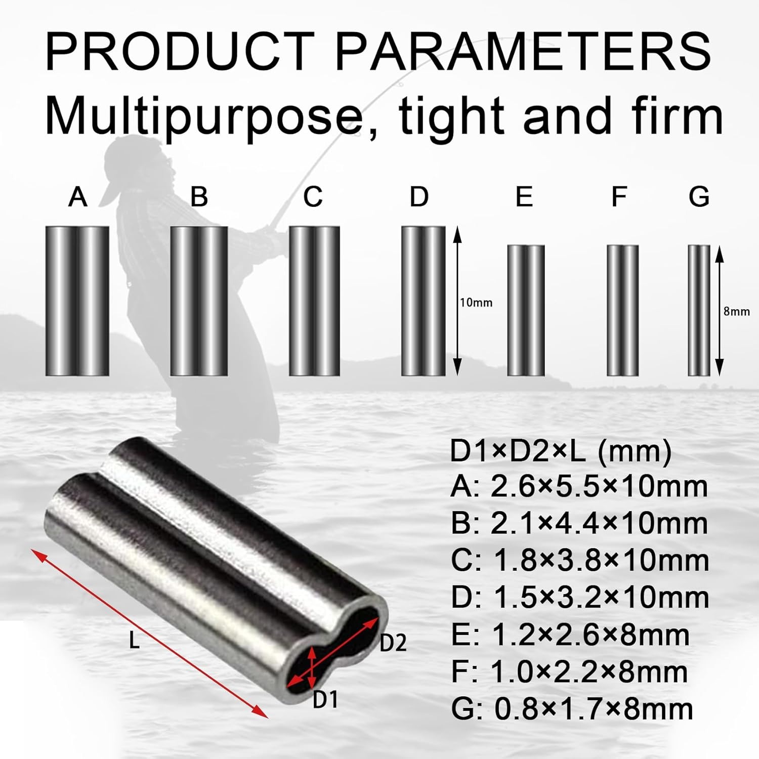 ทองแดง Double Barrel CRIMP Sle - Leader Line บทวิจารณ์และราคา